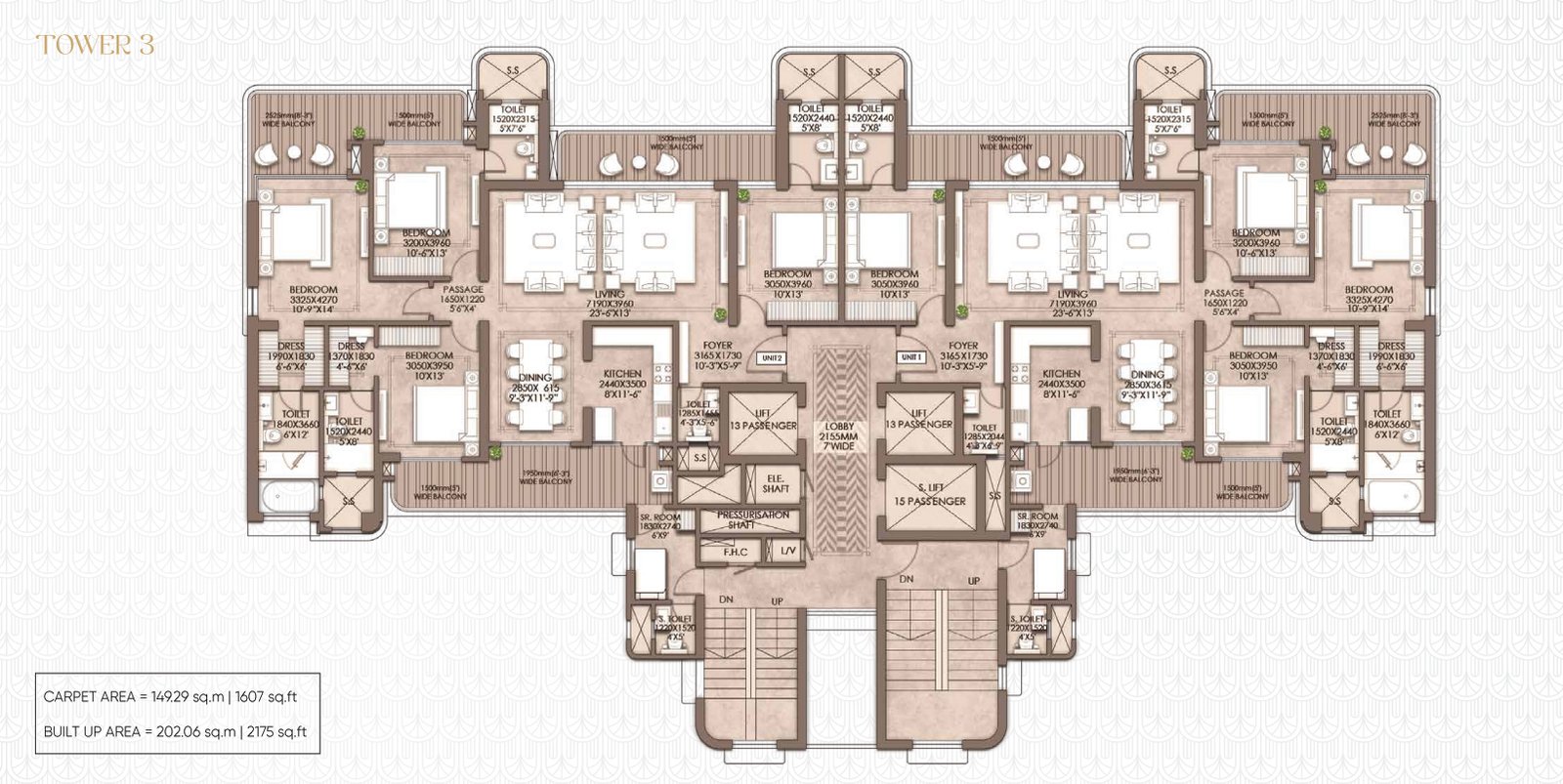 3BHK